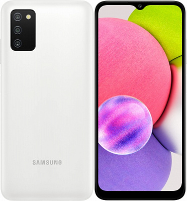 Смартфон Samsung Galaxy A03S 4/64GB white (SM-A037FZWGSEK)