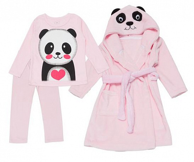 Комплект Фламінго дитячий 3 предмета р.128 рожевий 531-909