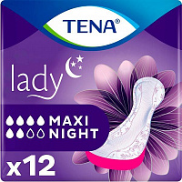 Прокладки урологічні Tena Lady Maxi Night maxi 12 шт.