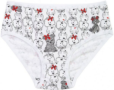 Трусы для девочки KOSTA 0377-7 р.146-152 белый 