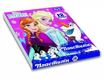 Пластилин Frozen 12 цветов 540546 1 вересня