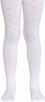 Колготки детские Conte-Kids CE PAOLA bianco р.116-122 белый 