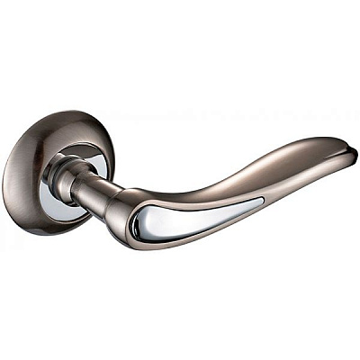 Ручка на розетке Linde A-2007 хром