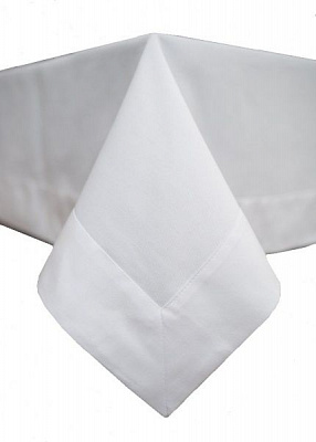Скатертина 339-17/00 140x240 см білий Едельвіка
