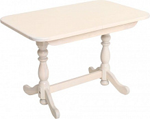 Стол обеденный РПМК Явир3 1200 (1600)х750 слоновая кость 