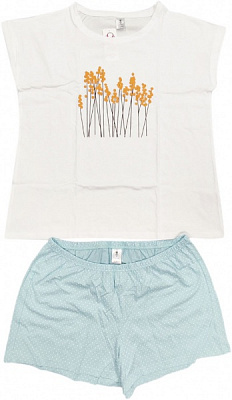 Комплект домашний Роза р. XS ментоловый