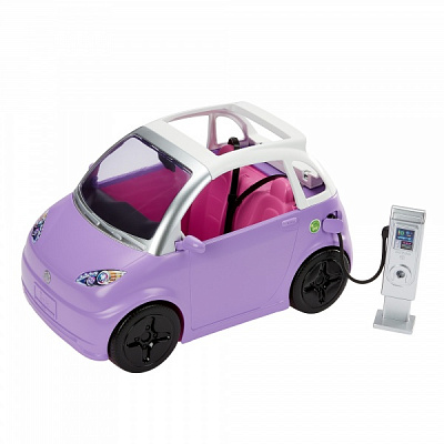 Машинка Barbie Электрокар с откидным верхом Barbie HJV36