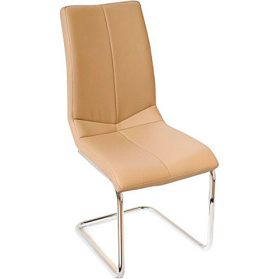 Стілець обідній Kite хром/капучино