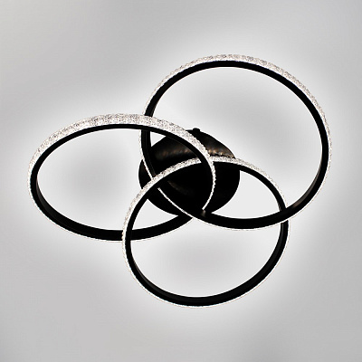 Люстра світлодіодна ESLLSE VITA 3x80 Вт LED-модуль чорний 10124