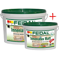 Комплект Feidal Innenlatex Matt 10 л + 5 л