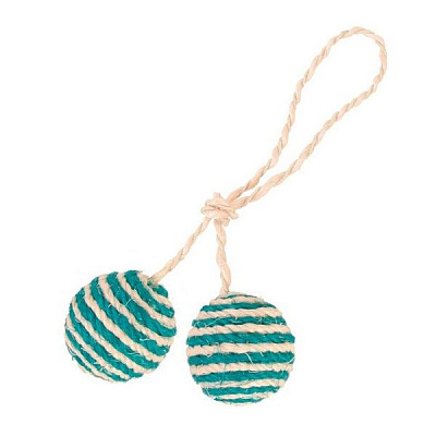 Игрушка для котов Trixie Мячики с мятой 2 шт. 4077