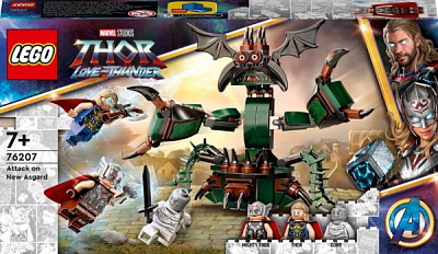 Конструктор LEGO Super Heroes Marvel Атака Нового Асґарда 76207