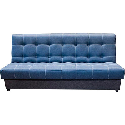 Диван прямой Берегиня Торнадо 2060х910х910 мм синий