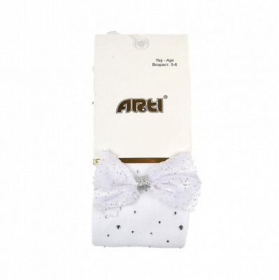 Колготки для девочек ARTI 320082р.132-144 белый 