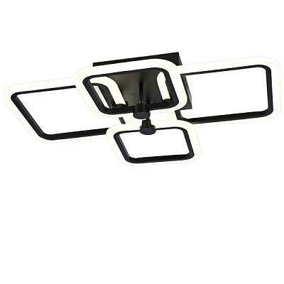 Люстра світлодіодна Victoria Lighting 64 Вт чорний Fixy/PL4 black