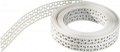 Уголок ПВХ универсальный перфорированный 15 м 