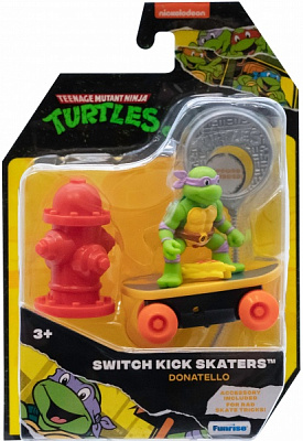 Черепашка-ниндзя Funrise TMNT Скейтбордист с лаунчером Донателло 71042 
