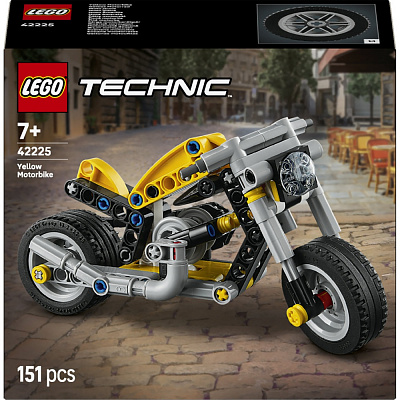 Конструктор LEGO Technic Желтый мотоцикл 42225