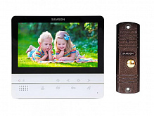Комплект видеодомофона Samson SW-351+SW-301 SW-351FHD(white)