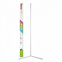 Торшер Eurolamp LED N1 25 Вт білий LED-FLD1-25W(RGB) 