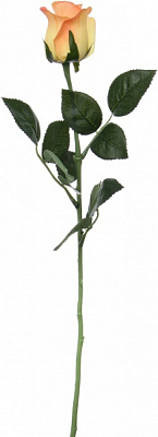 Рослина штучна Троянда Патіо тигрово-рожевий S022B9