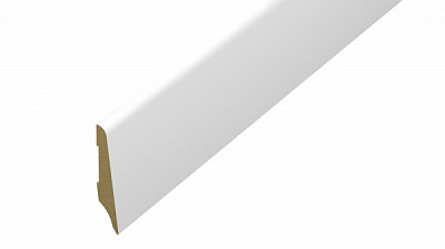 Плінтус МДФ Classen CASALine білий 75x15x2400 мм