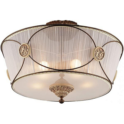 Люстра Altalusse INL-6128C-05 матова чорна бронза