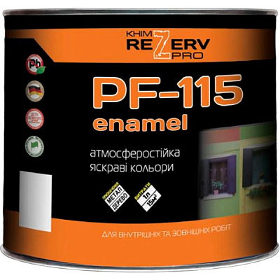Емаль алкідна Khimrezerv PRO ПФ-115 зелений глянець 2,8кг