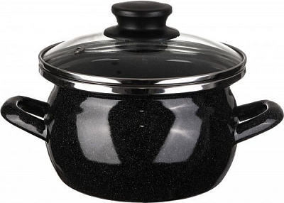 Каструля з кришкою Мрамор 1,5 л 2415112 Omelia