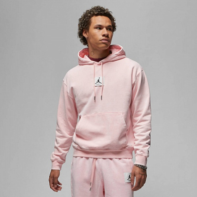 Джемпер Nike M J ESS STMT WASH FLC PO DR3087-610 р. M рожевий