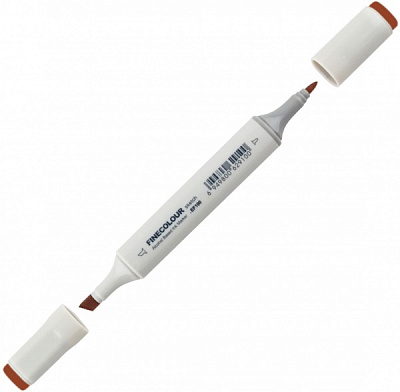 Маркер спиртовий FINECOLOUR Sketch EF100-166 помаранчево-коричневий