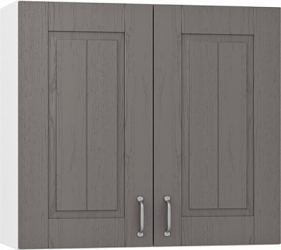 Шафа верхня МС Мері В 80х72х31,5 см дуб платиновий/білий Грейд