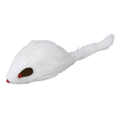 Іграшка Trixie для котів Мишка хутряна з пискавкою 9 см 4116