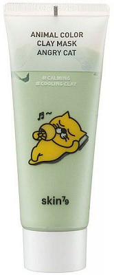 Маска для лица Skin79 Animal Color Clay Mask Angry Cat 70 мл 1 шт.