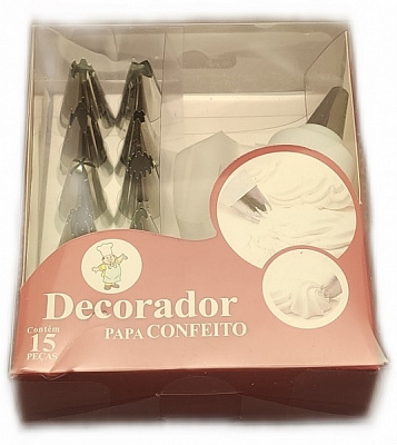 Мішок кондитерський з насадками 353/12