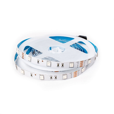 Умная светодиодная лента Ecolight 5050 з функцией ритма музыки 7,2 Вт IP20 12 В разноцветный (RGB) 