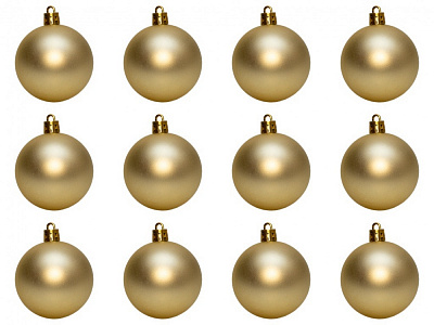 Набір ялинкових куль 892043 d 60 мм 12 шт./уп.