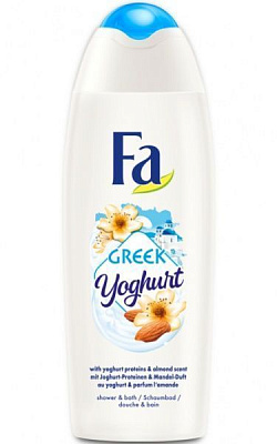 Гель для душу Fa Грецький Йогурт з протеїнами йогурту Мигдаль 500 мл