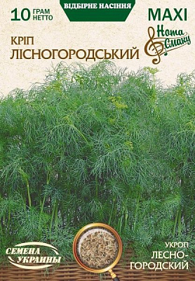 Насіння Семена Украины кріп Лісногородський 10 г