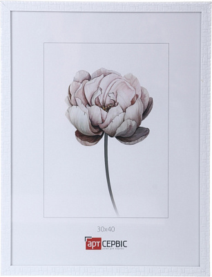 Рамка для фото Арт-Сервіс ЕА-01910 1 фото 30х40 см білий