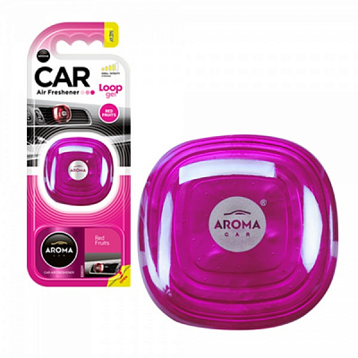 Ароматизатор на дефлектор Aroma Car Loop 631159 Red Fruits