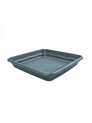 Поддон Plastiken квадратный антрацит 