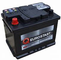 Акумулятор автомобільний EUROSTART 4352 60Ah 550A 12V 560065055 «+» ліворуч (560065055)