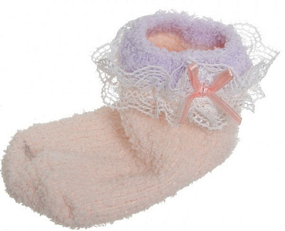 Носки детские JIANGSU Найс MWSE024/pink р.17-19 розовый 