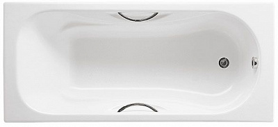 Ванна чавунна ROCA Malibu 170x75 A23097000R+A150412330