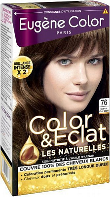 Крем-фарба для волосся Eugene Color Naturelles № 76 світлий шатен золотистий 115 мл