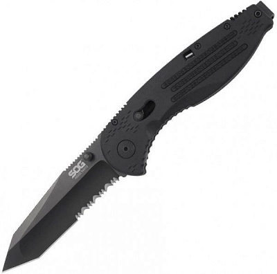 Нож SOG Aegis Black TiNi AE02-CP