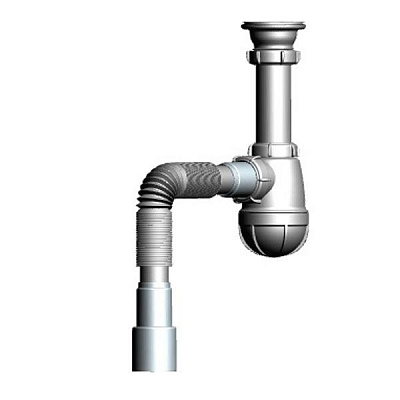 Сифон для мойки Aquanet B0115