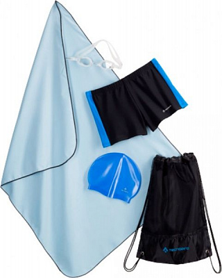 Набір для басейну TECNOPRO Back to School Set Boys 270468-900050 р.128 чорний