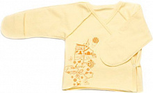 Распашонка детская Модний Карапуз 302-00012-3 р.62 желтый 